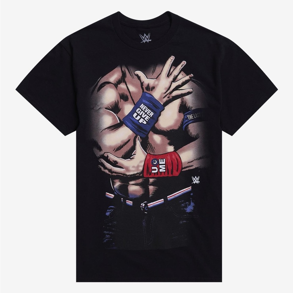 WWE John Cena Chest Never Give Up T-Shirt